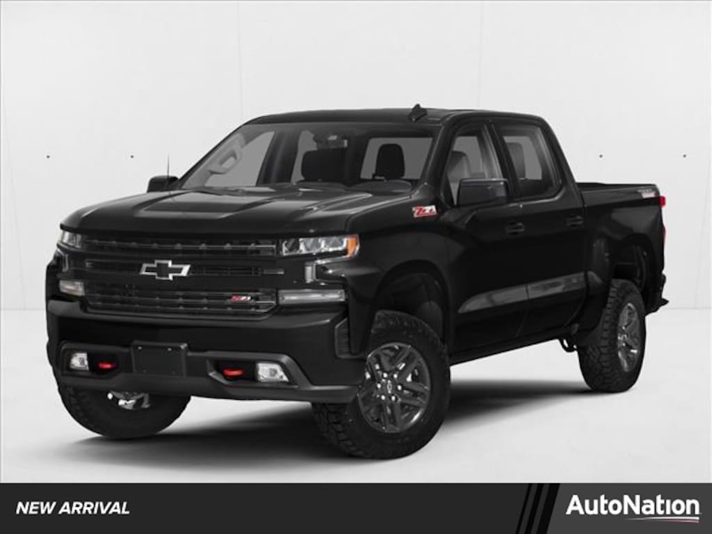 Used 2021 Chevrolet Silverado 1500 LT Trail Boss Truck Crew Cab