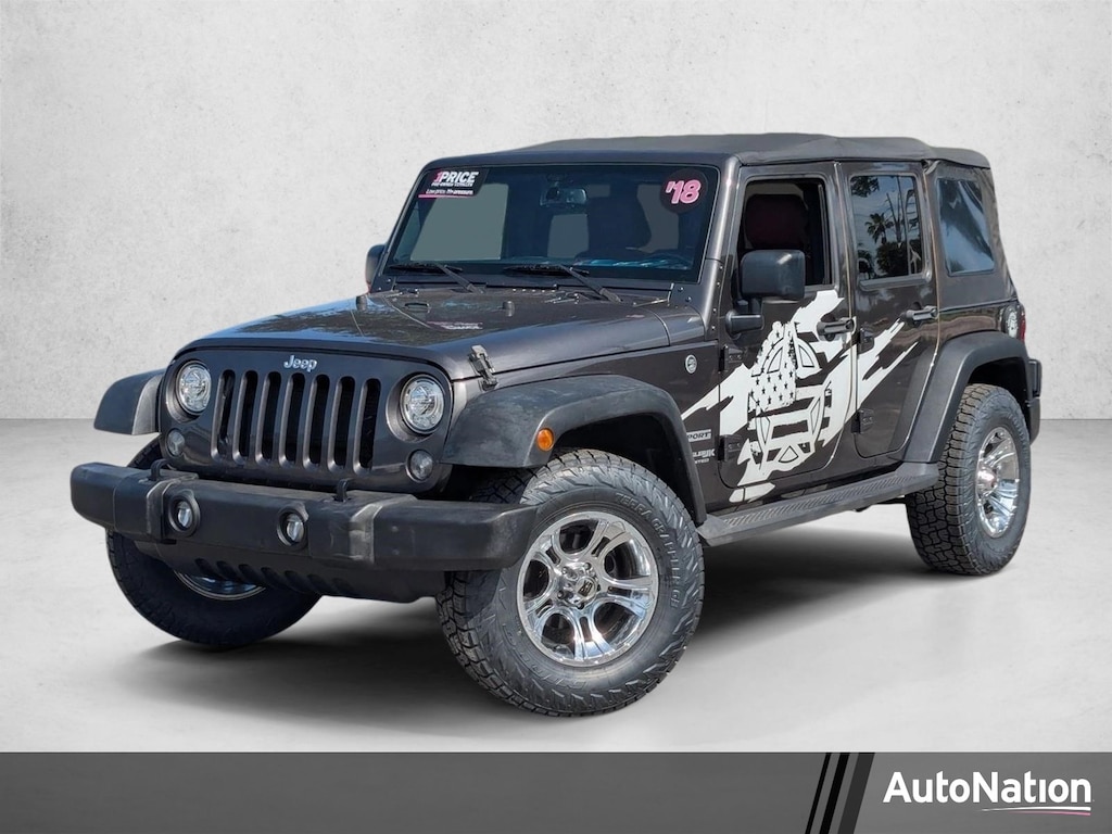 Used 2018 Jeep Wrangler JK Sport S SUV