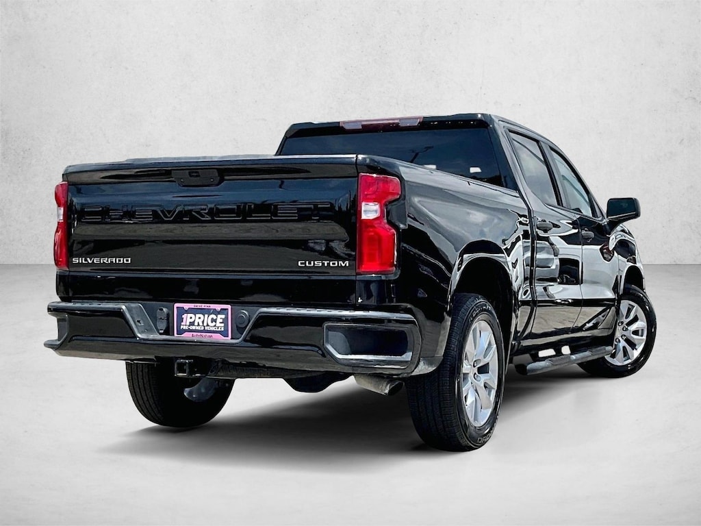 Certified 2021 Chevrolet Silverado 1500 Custom Truck Crew Cab
