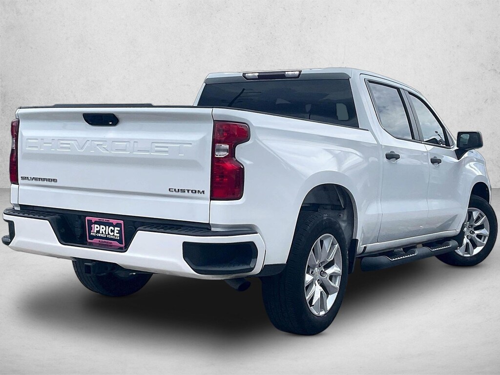 Used 2022 Chevrolet Silverado 1500 Custom Truck Crew Cab