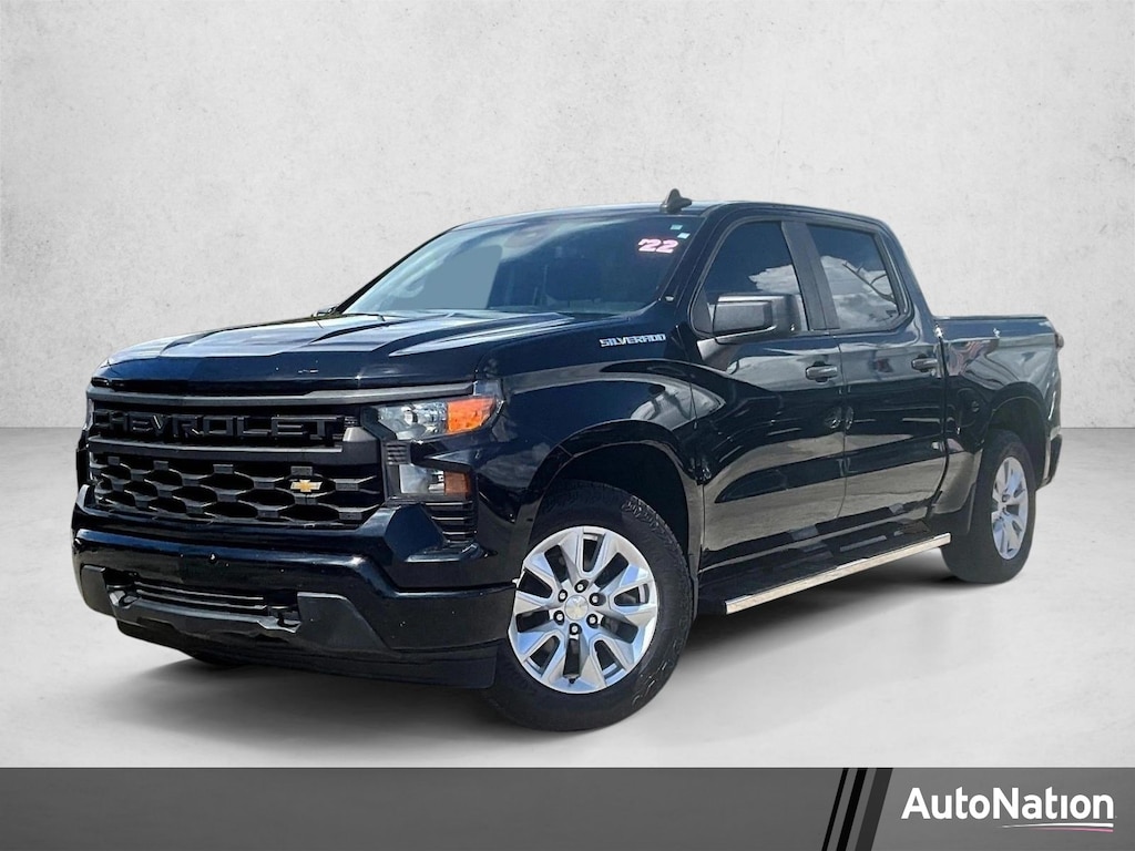 Used 2022 Chevrolet Silverado 1500 Custom Truck Crew Cab