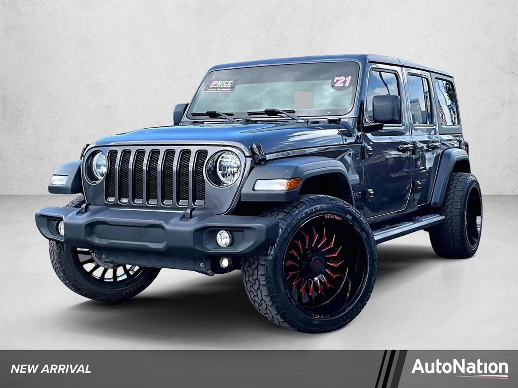 Used 2021 Jeep Wrangler Unlimited Sport Altitude SUV
