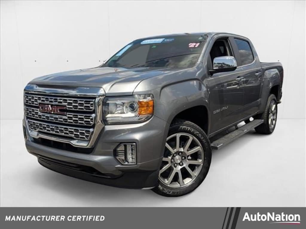 Certified 2021 GMC Canyon 2WD Denali Truck Crew Cab