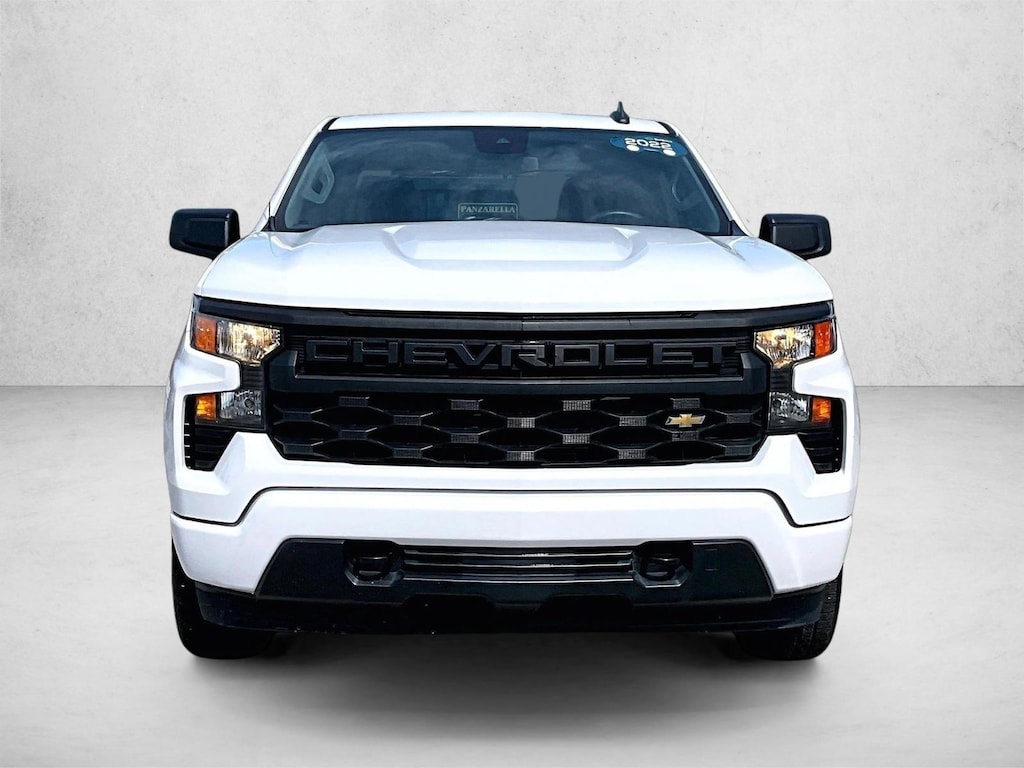 Certified 2022 Chevrolet Silverado 1500 Custom Truck Crew Cab