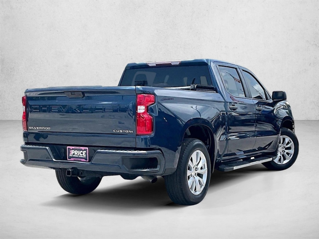 Used 2021 Chevrolet Silverado 1500 Custom Truck Crew Cab