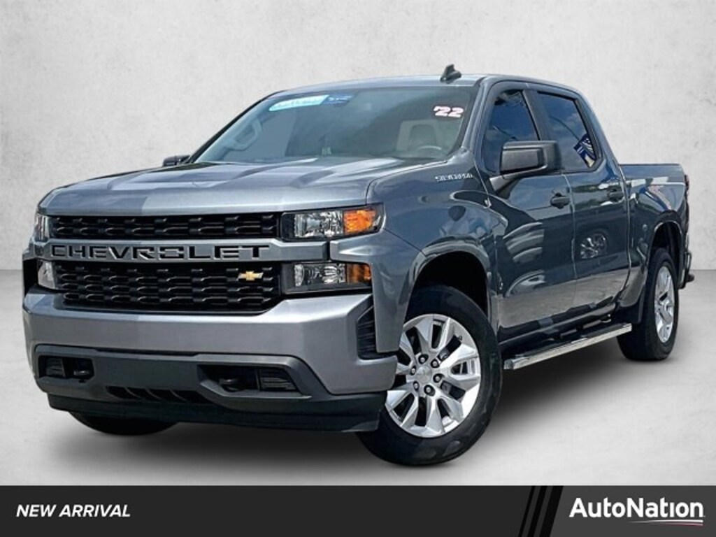 Used 2022 Chevrolet Silverado 1500 LTD Custom Truck Crew Cab