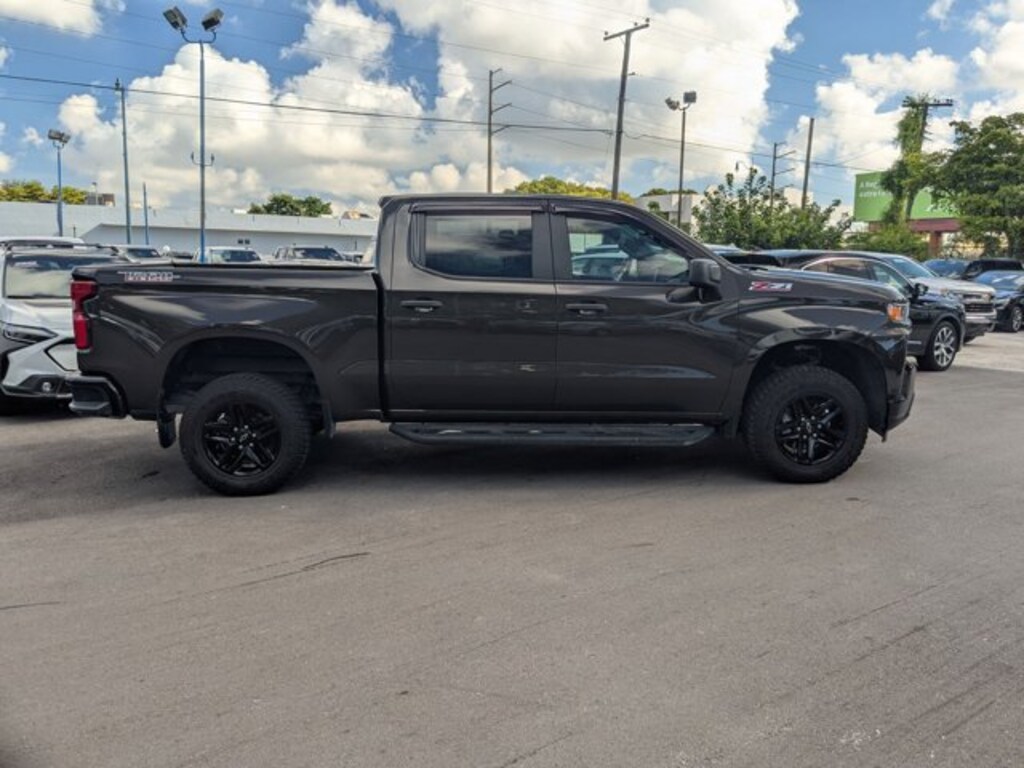 Certified 2021 Chevrolet Silverado 1500 Custom Trail Boss Truck Crew Cab