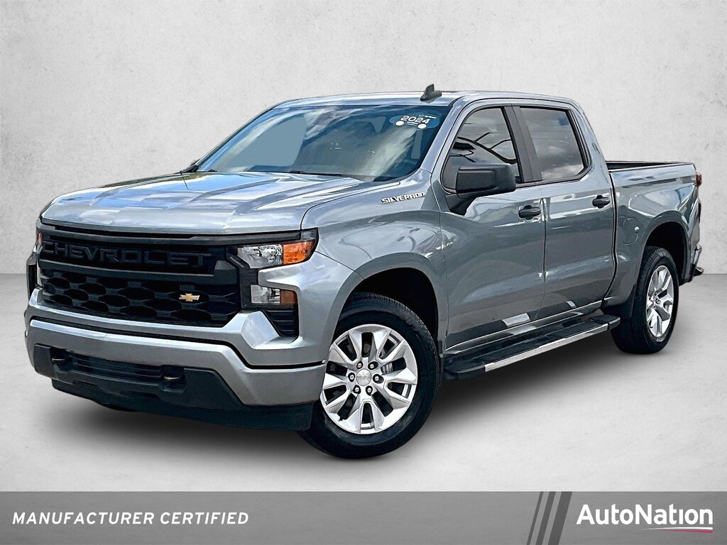 Certified 2024 Chevrolet Silverado 1500 Custom Truck Crew Cab
