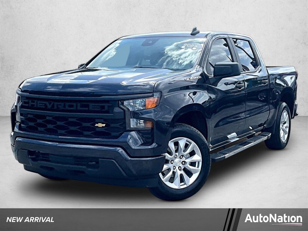 Used 2023 Chevrolet Silverado 1500 Custom Truck Crew Cab