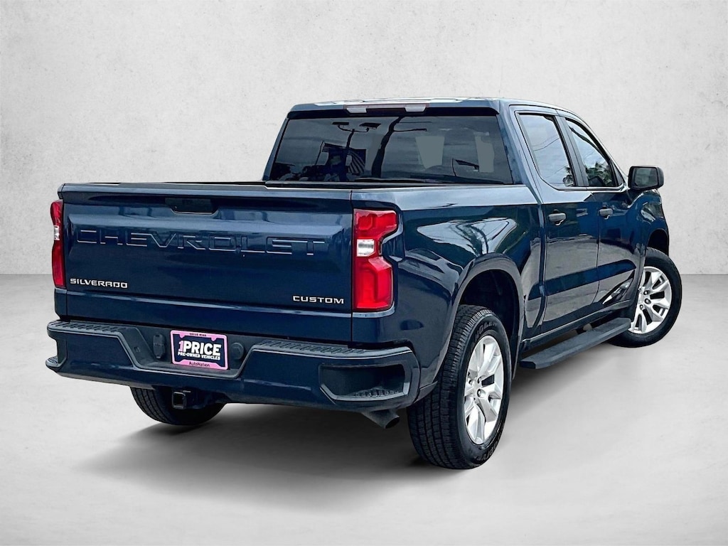 Used 2021 Chevrolet Silverado 1500 Custom Truck Crew Cab