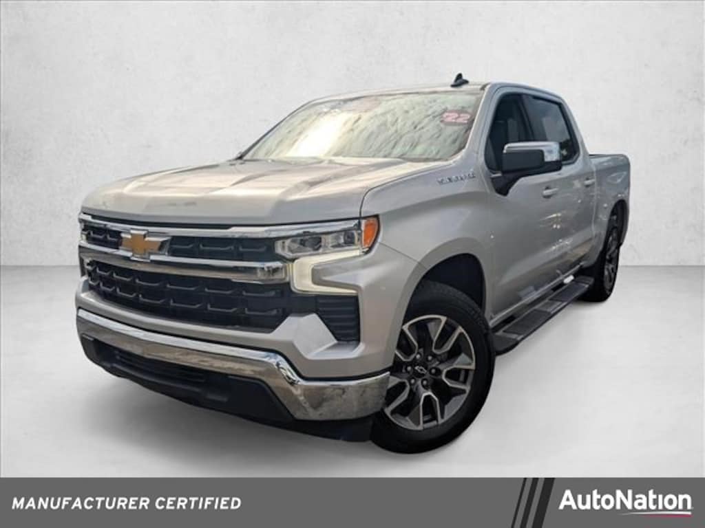Certified 2022 Chevrolet Silverado 1500 LT Truck Crew Cab