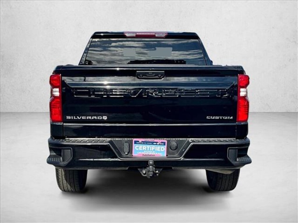 Certified 2023 Chevrolet Silverado 1500 Custom Truck Crew Cab