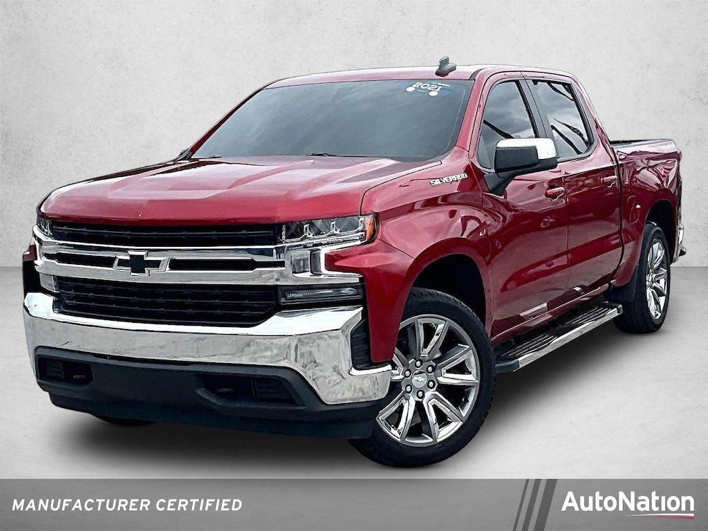 Certified 2021 Chevrolet Silverado 1500 LT Truck Crew Cab