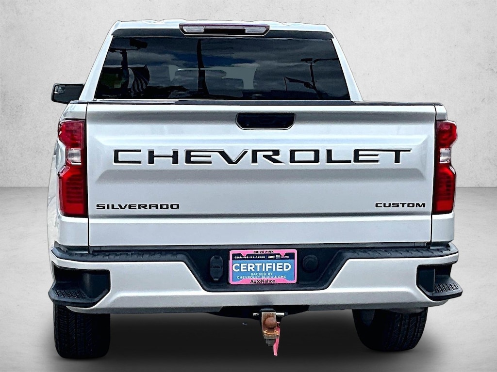 Certified 2022 Chevrolet Silverado 1500 Custom Truck Crew Cab