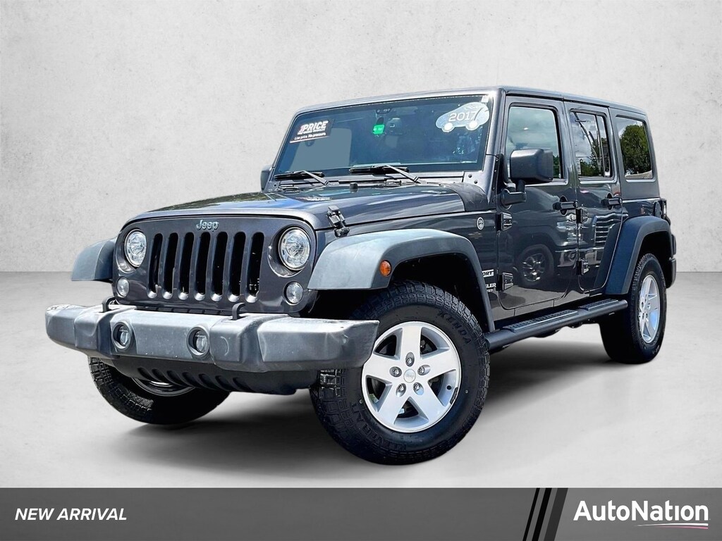Used 2017 Jeep Wrangler JK Unlimited Sport SUV