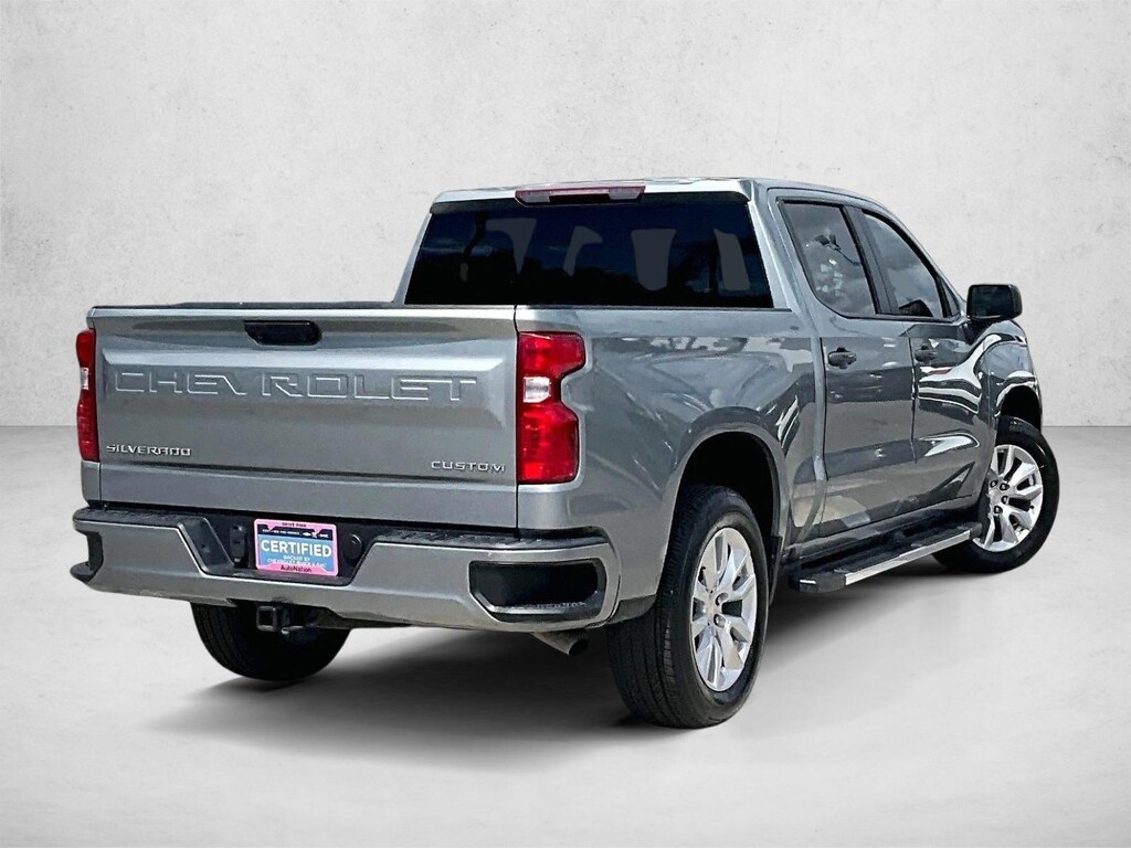 Certified 2024 Chevrolet Silverado 1500 Custom Truck Crew Cab