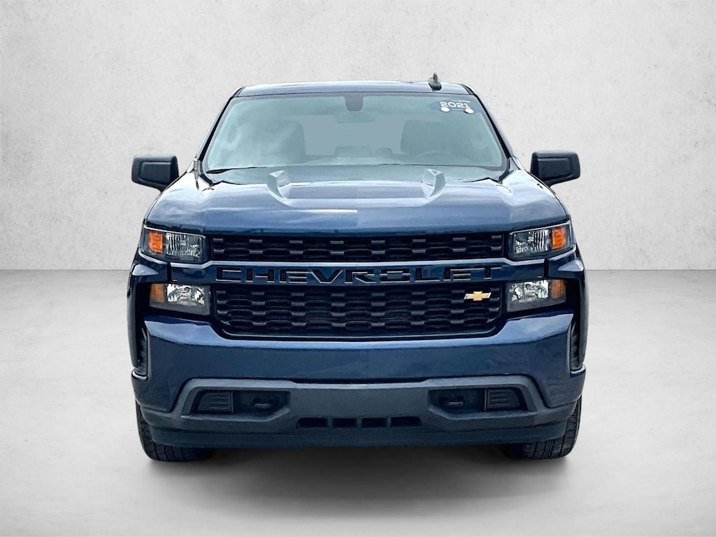 Used 2021 Chevrolet Silverado 1500 Custom Truck Crew Cab