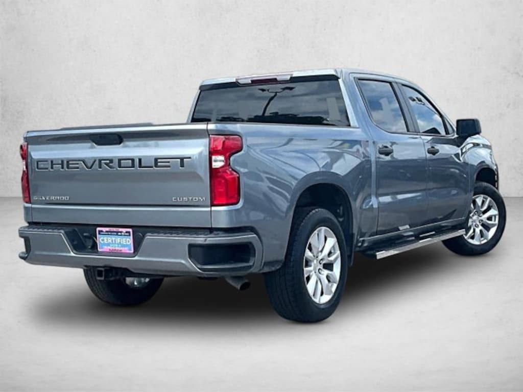 Used 2022 Chevrolet Silverado 1500 LTD Custom Truck Crew Cab