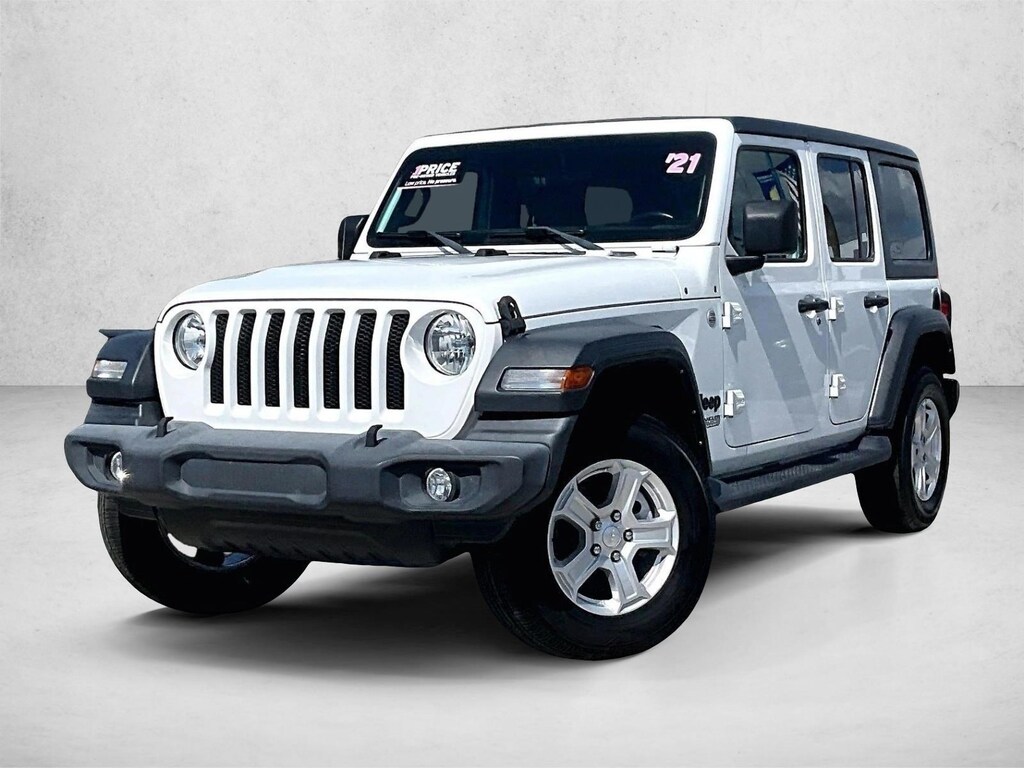 Used 2021 Jeep Wrangler Unlimited Sport S SUV