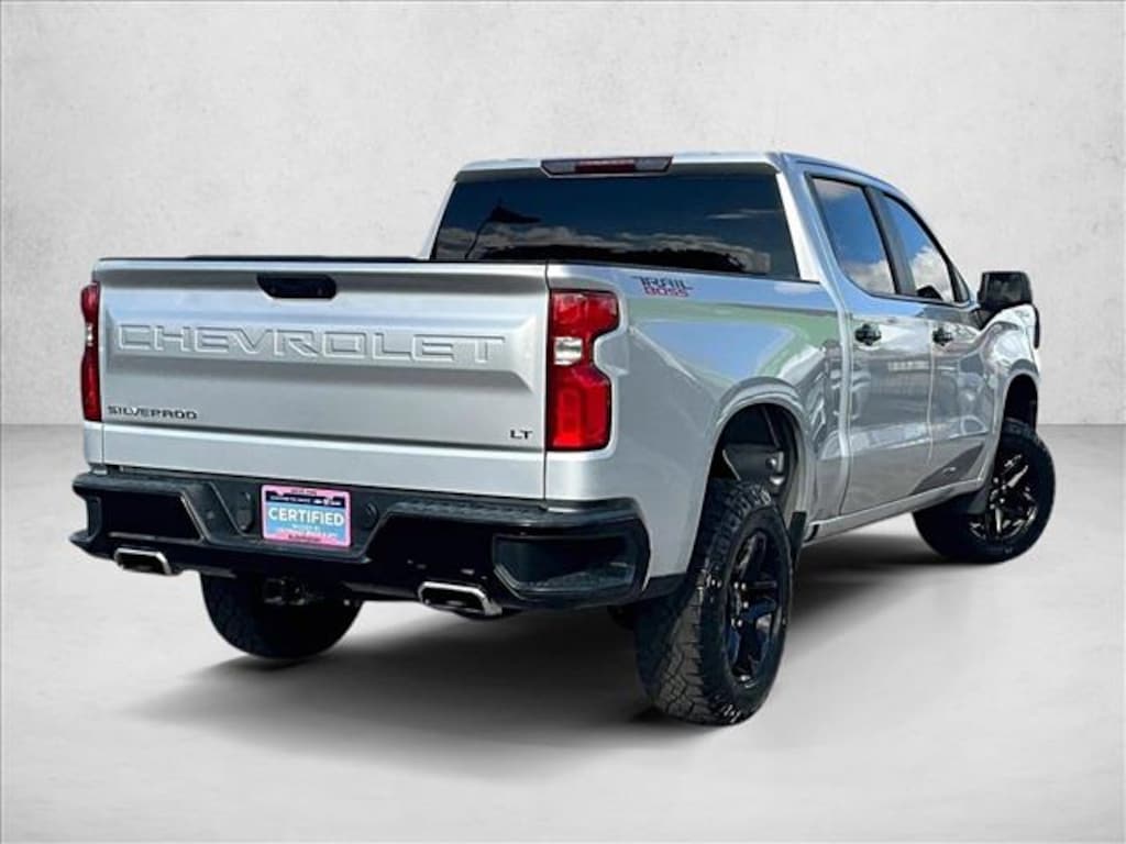 Used 2021 Chevrolet Silverado 1500 LT Trail Boss Truck Crew Cab
