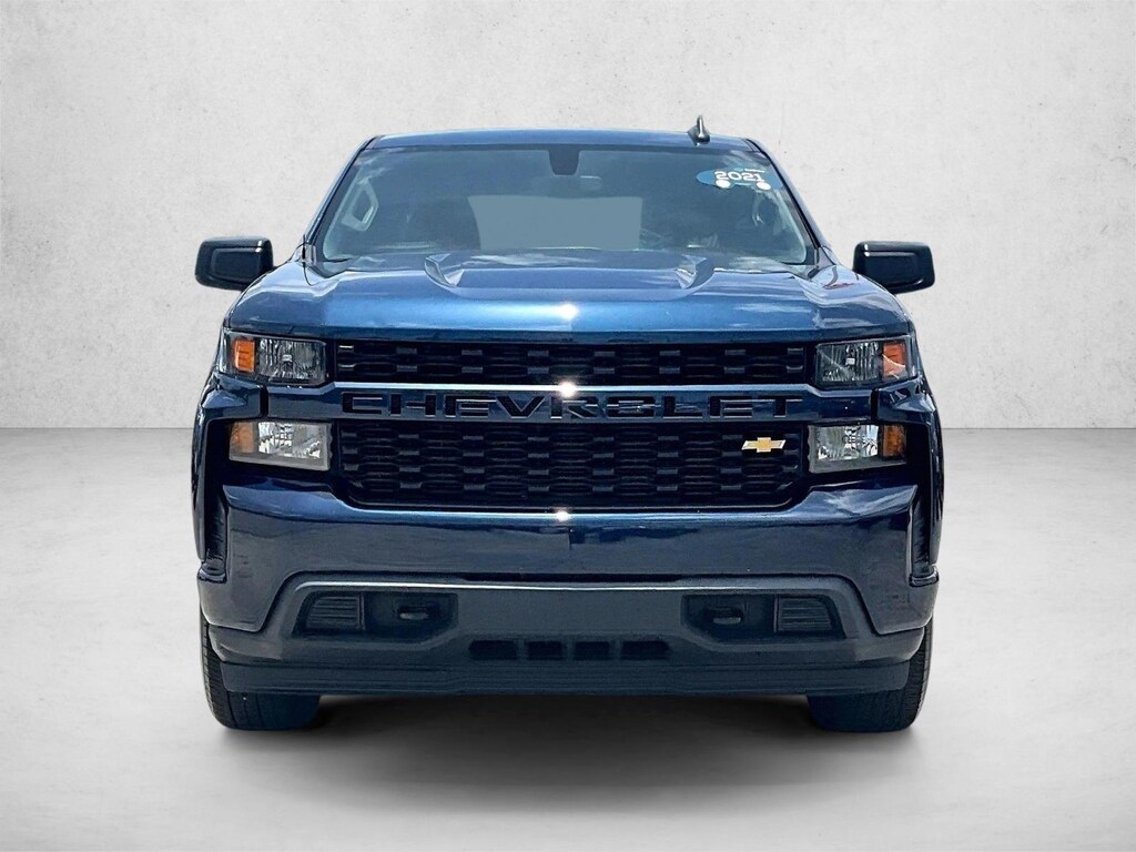 Used 2021 Chevrolet Silverado 1500 Custom Truck Crew Cab
