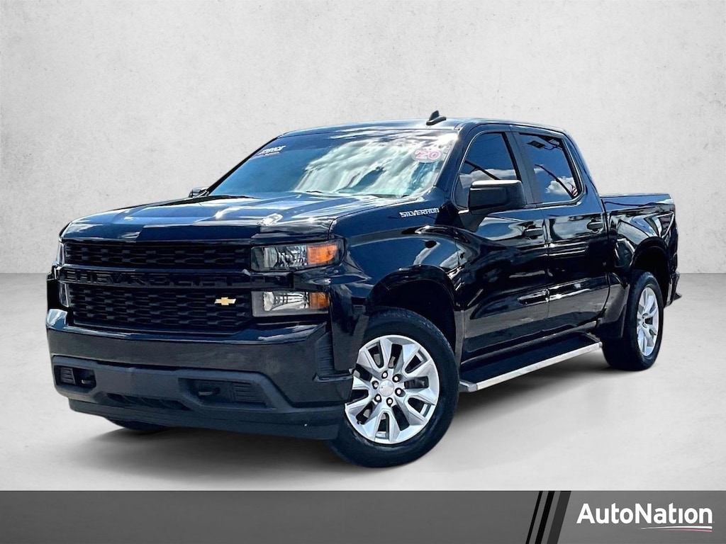 Used 2020 Chevrolet Silverado 1500 Custom Truck Crew Cab