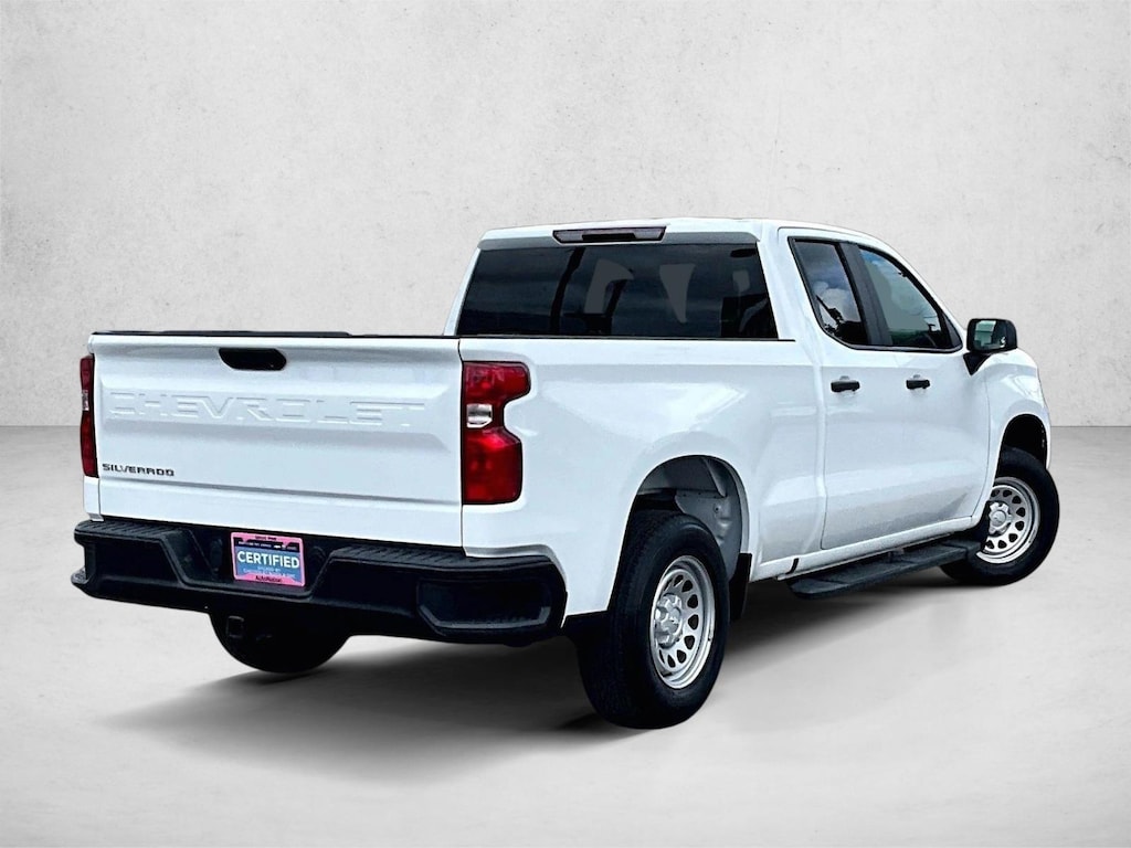 Certified 2025 Chevrolet Silverado 1500 Work Truck Truck Double Cab