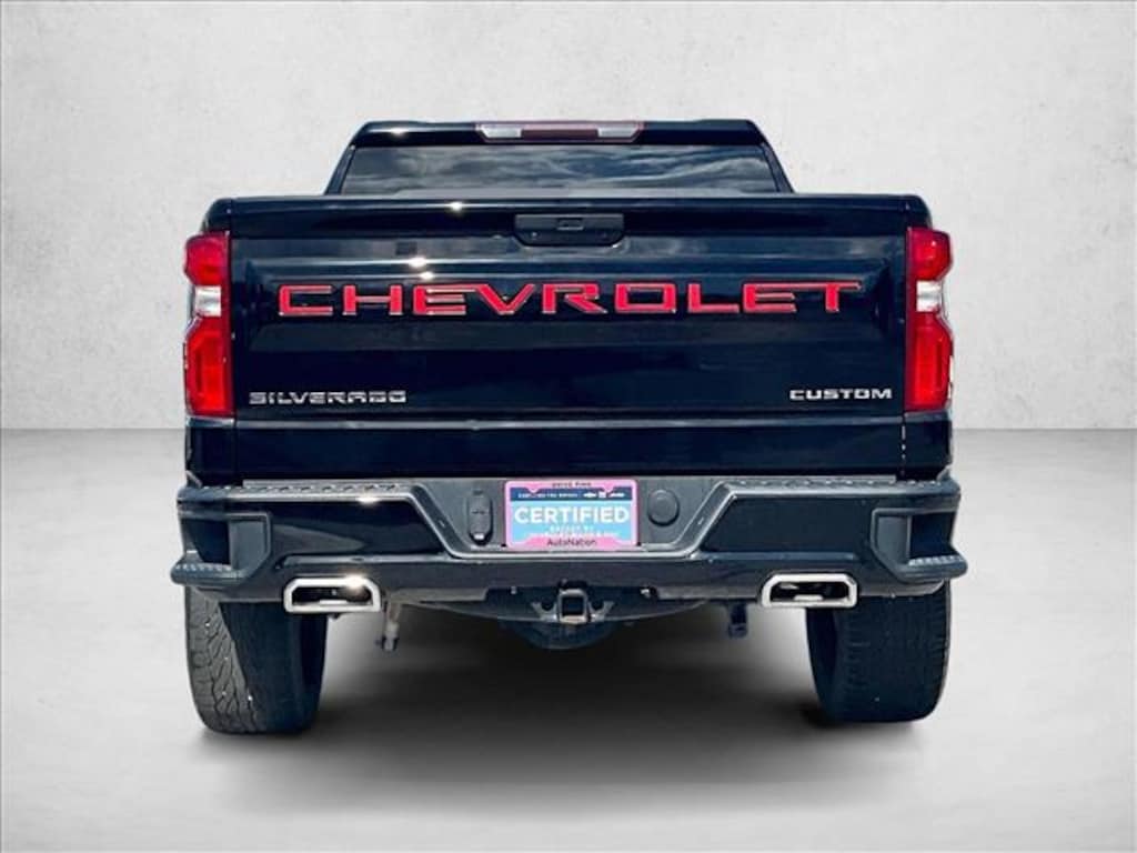 Used 2021 Chevrolet Silverado 1500 Custom Trail Boss Truck Crew Cab