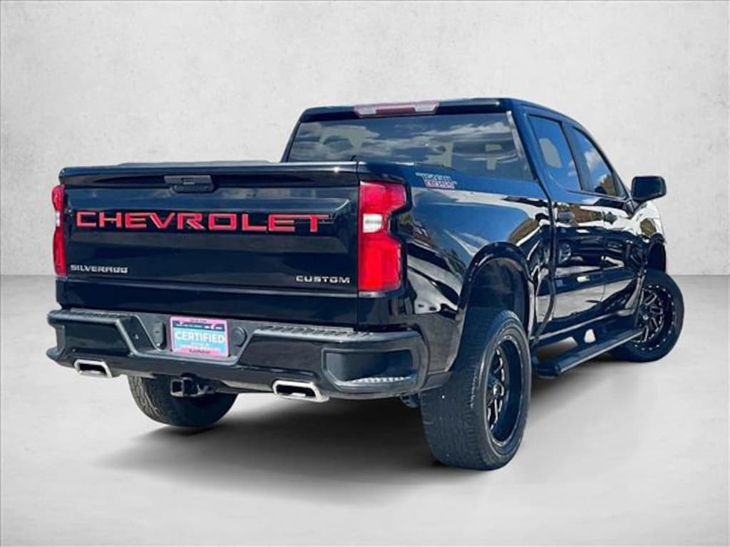 Used 2021 Chevrolet Silverado 1500 Custom Trail Boss Truck Crew Cab