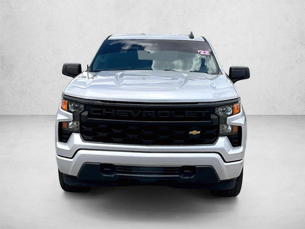 Certified 2022 Chevrolet Silverado 1500 Custom Truck Crew Cab
