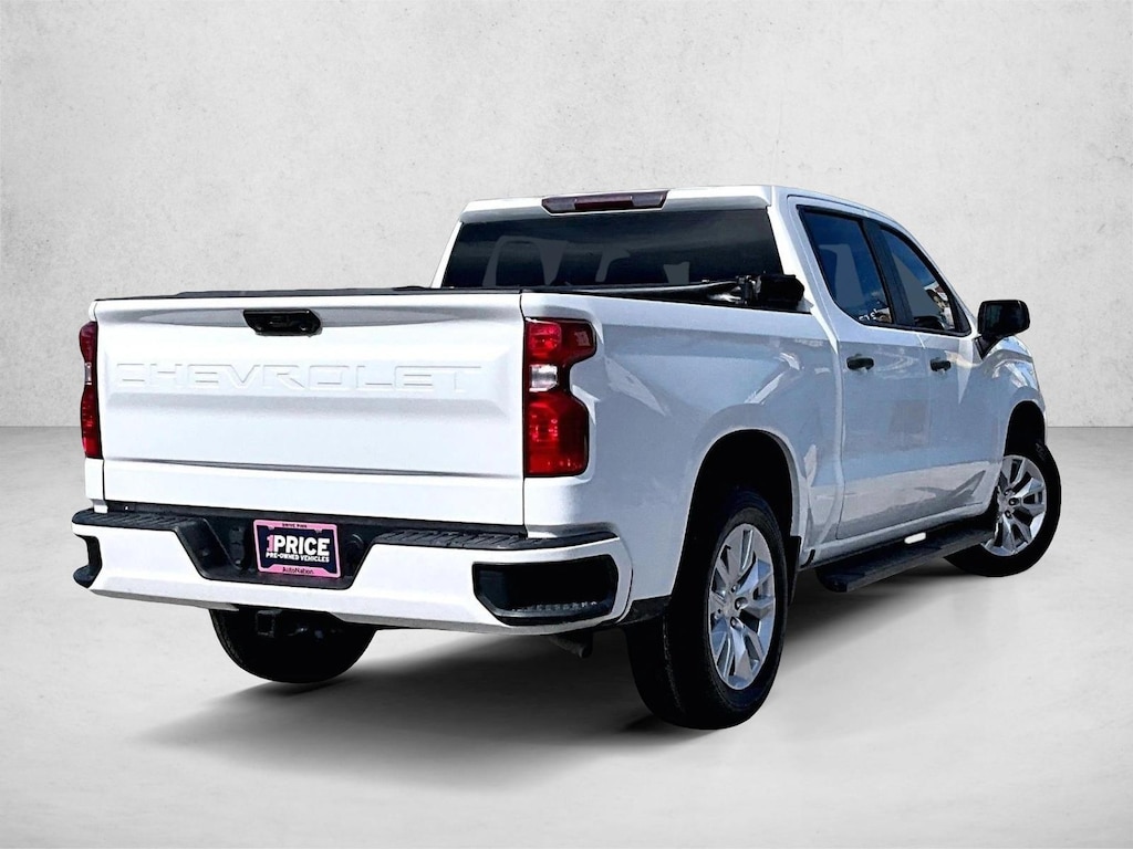 Certified 2022 Chevrolet Silverado 1500 Custom Truck Crew Cab