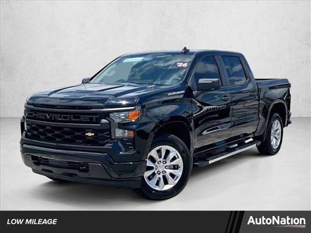 Used 2026 Chevrolet Silverado 1500 Custom Truck Crew Cab