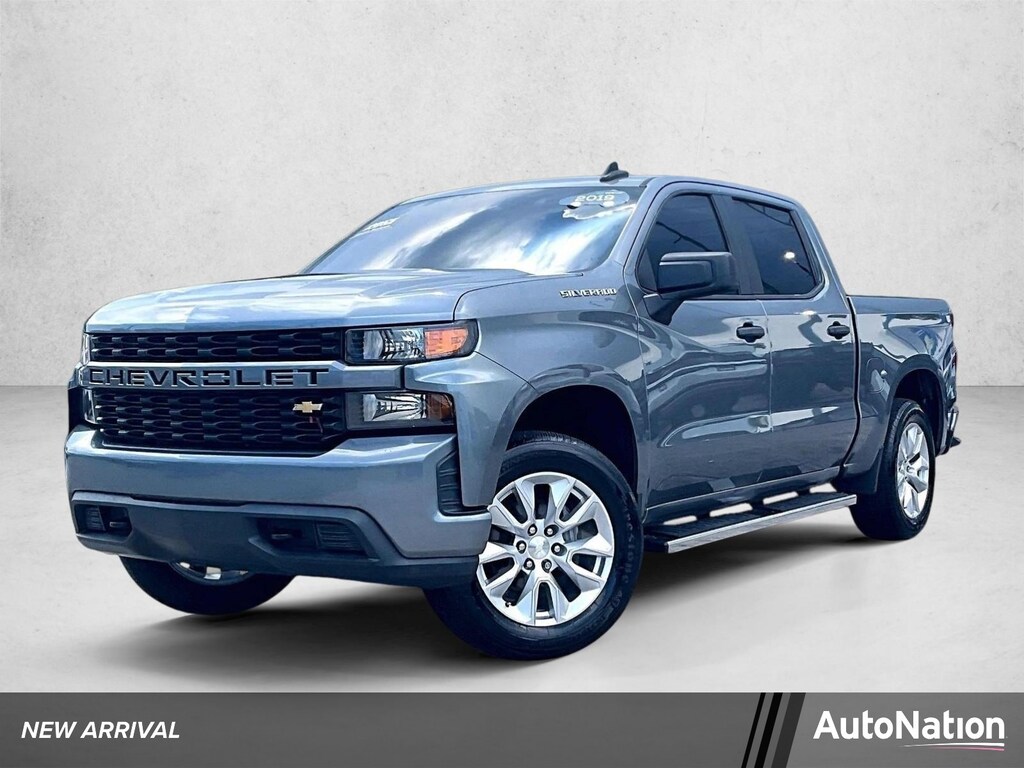 Used 2019 Chevrolet Silverado 1500 Custom Truck Crew Cab