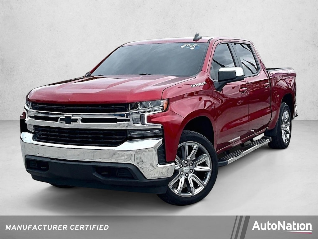 Certified 2021 Chevrolet Silverado 1500 LT Truck Crew Cab