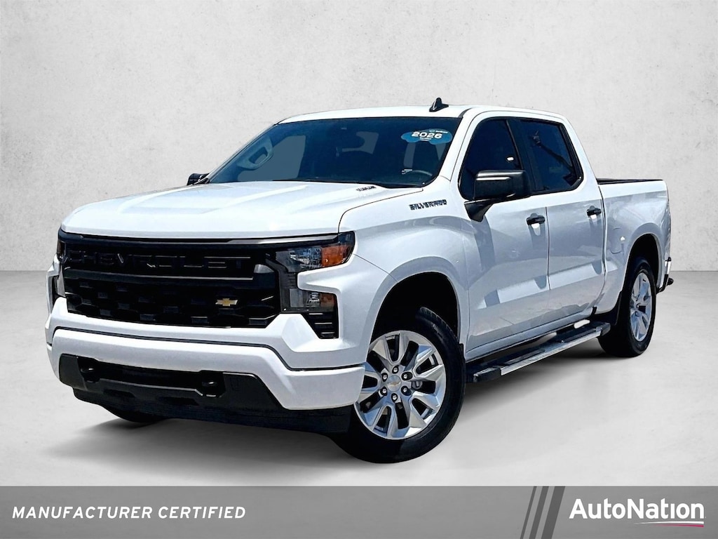 Certified 2026 Chevrolet Silverado 1500 Custom Truck Crew Cab