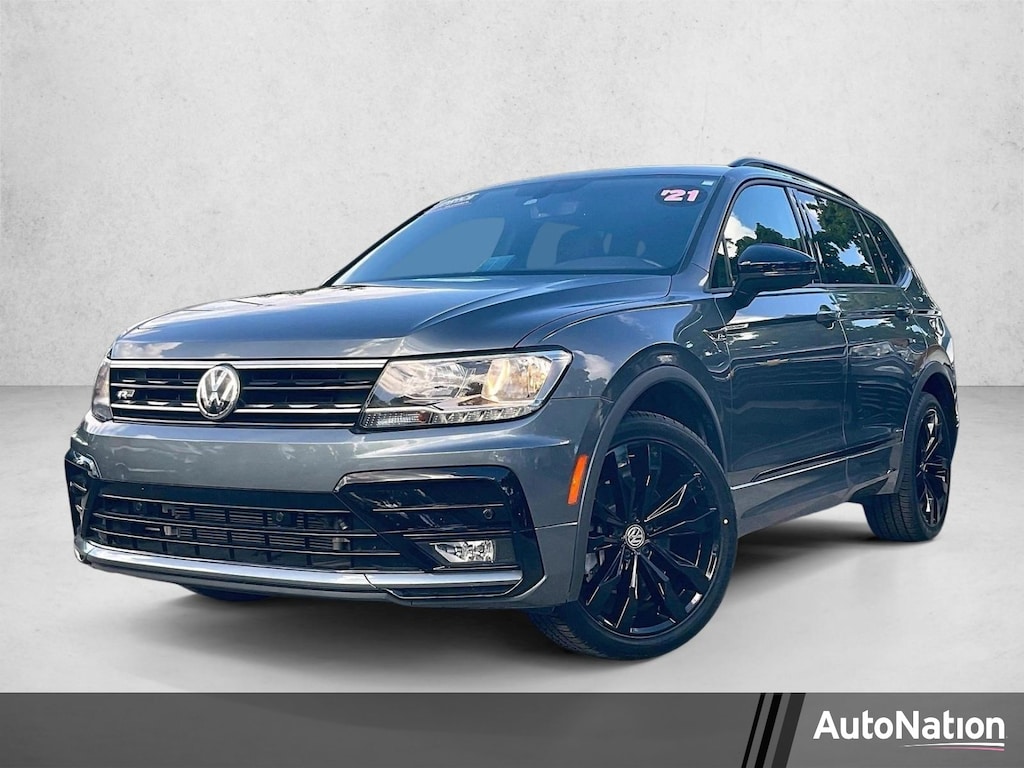 Used 2021 Volkswagen Tiguan SE R-Line Black SUV