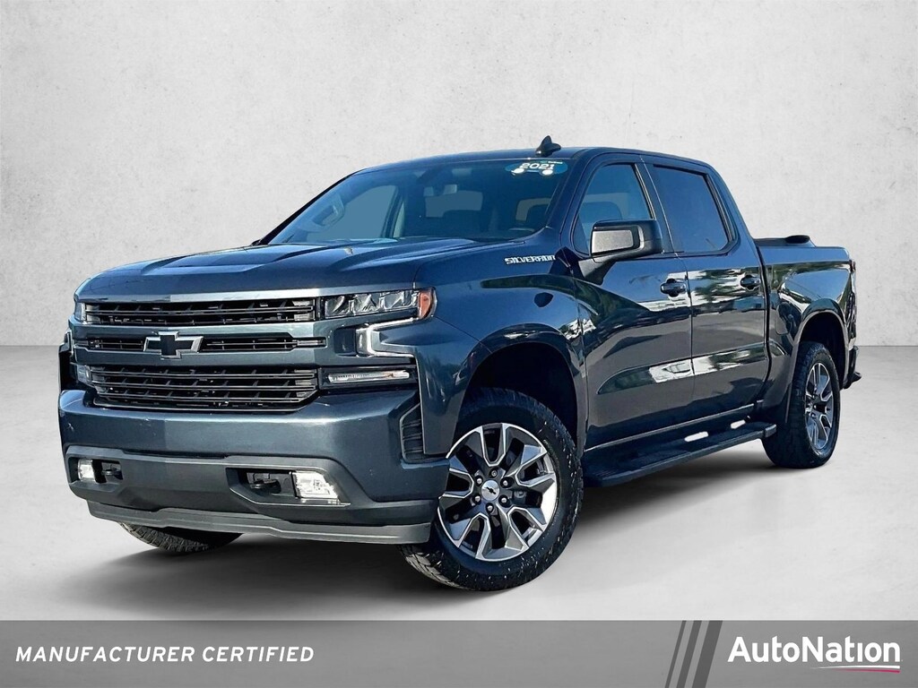 Certified 2021 Chevrolet Silverado 1500 RST Truck Crew Cab