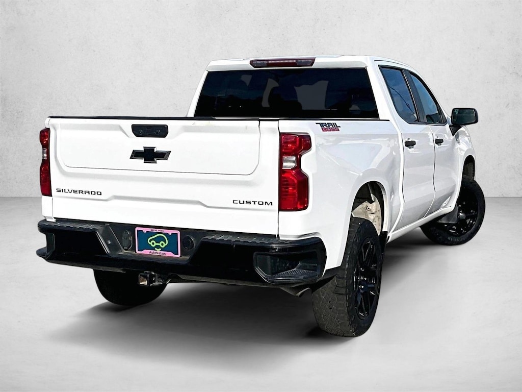 Certified 2023 Chevrolet Silverado 1500 Custom Trail Boss Truck Crew Cab