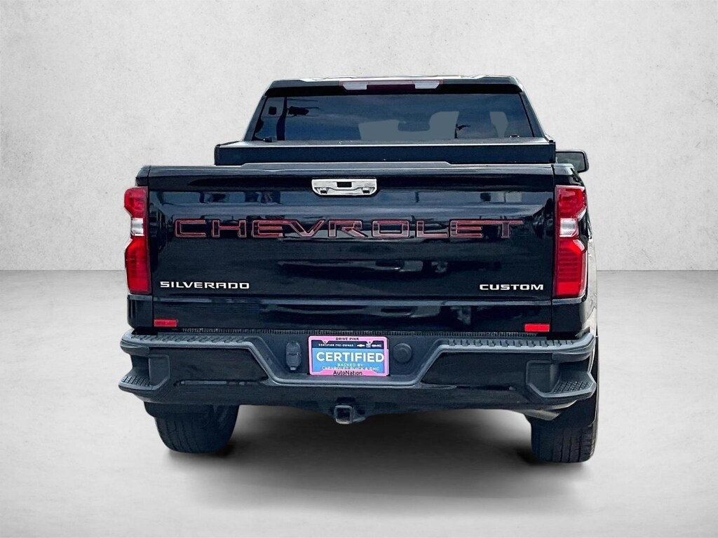 Certified 2022 Chevrolet Silverado 1500 Custom Truck Crew Cab