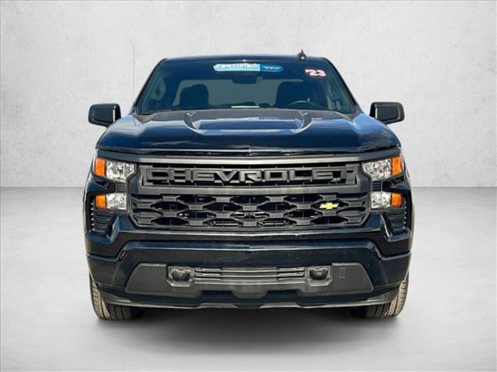 Certified 2023 Chevrolet Silverado 1500 Custom Truck Crew Cab