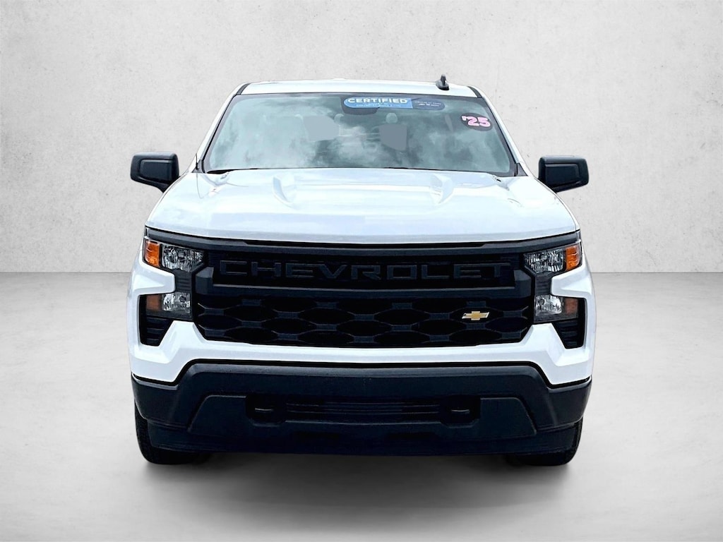 Certified 2025 Chevrolet Silverado 1500 Work Truck Truck Double Cab