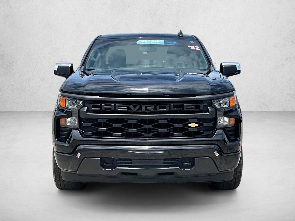 Certified 2022 Chevrolet Silverado 1500 Custom Truck Crew Cab