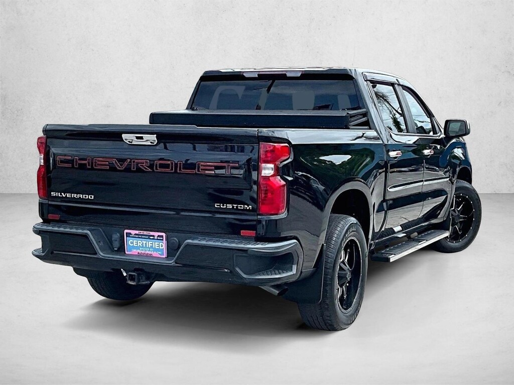 Certified 2022 Chevrolet Silverado 1500 Custom Truck Crew Cab