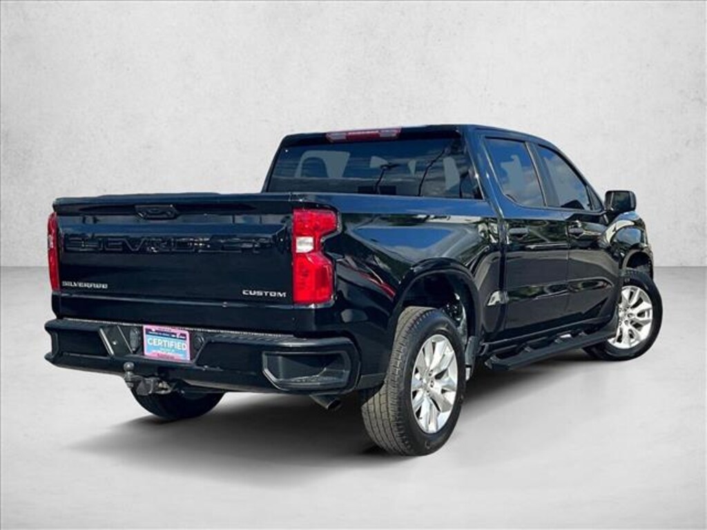 Certified 2023 Chevrolet Silverado 1500 Custom Truck Crew Cab