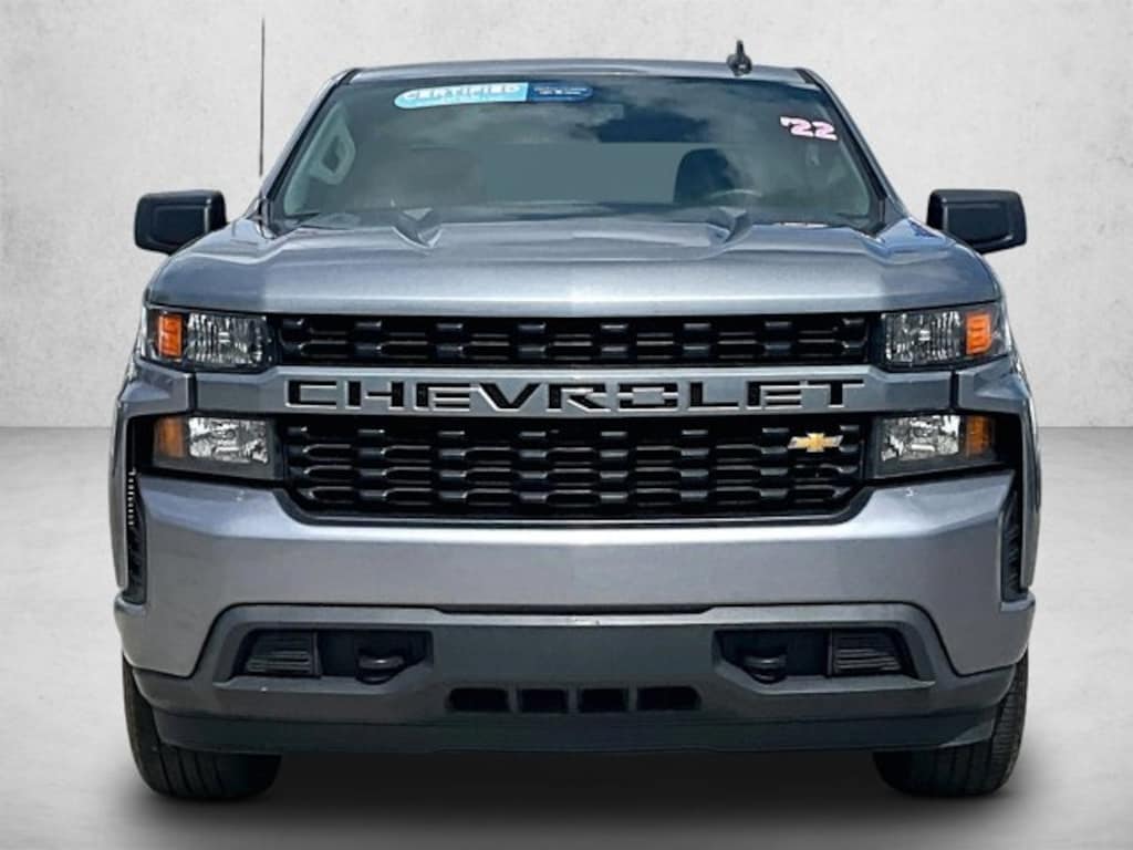 Used 2022 Chevrolet Silverado 1500 LTD Custom Truck Crew Cab