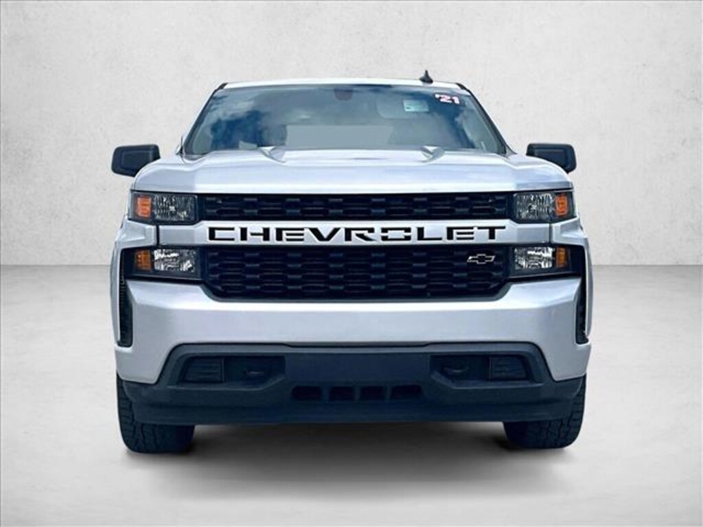 Used 2021 Chevrolet Silverado 1500 Custom Truck Crew Cab