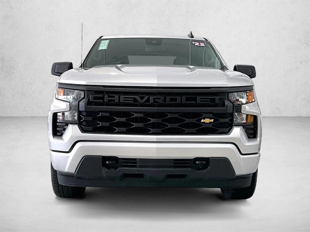 Used 2022 Chevrolet Silverado 1500 Custom Truck Crew Cab