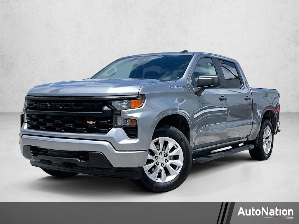 Used 2024 Chevrolet Silverado 1500 Custom Truck Crew Cab