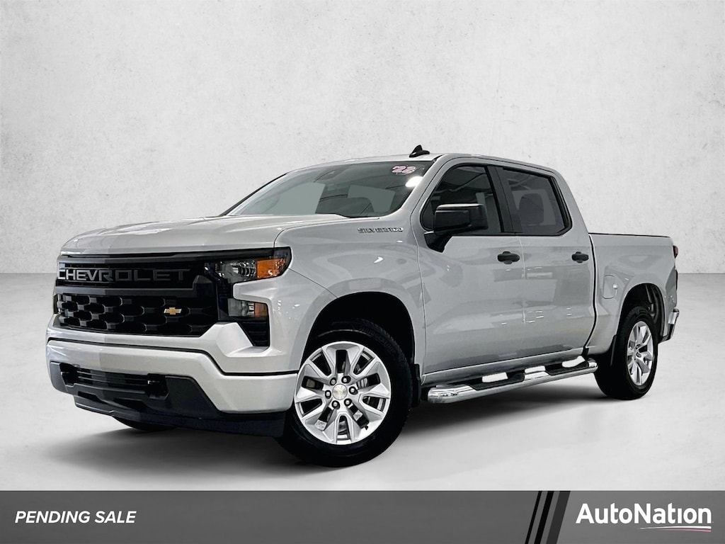 Used 2022 Chevrolet Silverado 1500 Custom Truck Crew Cab