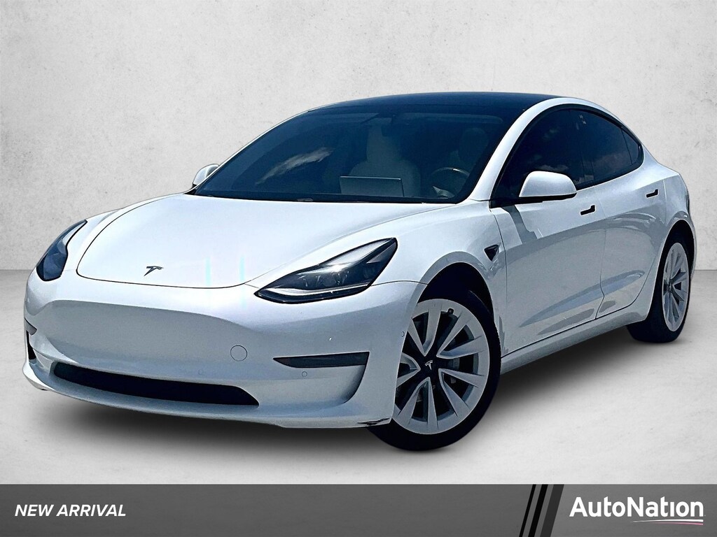 Used 2021 Tesla Model 3 Standard Range Plus Sedan